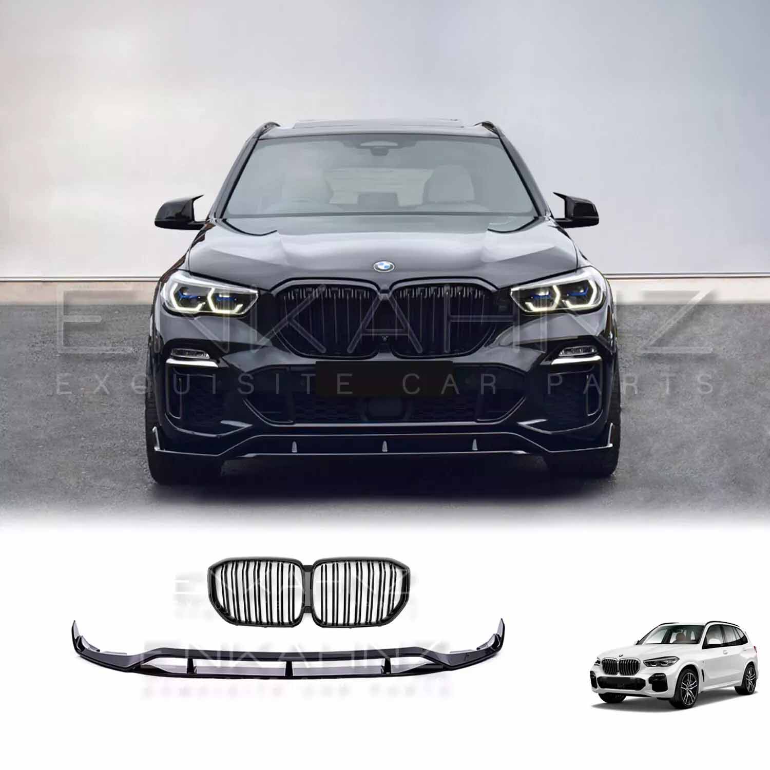BMW X5 G05 AERO M PERFORMANCE STYLE BODYKIT WITH KIDNEY GRILLE.