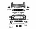 Load image into Gallery viewer, Enkahnz LM style bodykit parts for Range Rover Sport 2018–2022 arranged and displayed on a white backdrop, showing individual components.
