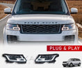 Load image into Gallery viewer, PLUG & PLAY FACELIFT HEADLIGHTS FOR RANGE ROVER VOGUE L405 OLD TO NEW(2013-2022)