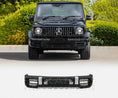 Load image into Gallery viewer, FRONT BUMPER FOR MERCEDES G WAGON G63 STYLE UPGRADE 2018+ G350 G400