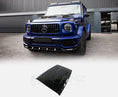 Load image into Gallery viewer, CABON FIBRE BONNET SCOOP FOR MERCEDES GWAGON B STYLE G-CLASS G65 W464 2018-22
