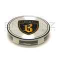 Load image into Gallery viewer, Barugzai silver centre cap on a white background