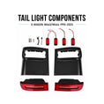 Load image into Gallery viewer, MERCEDES G-WAGON W463 TO W464/W465 STYLE LED REAR TAIL LIGHT CONVERSION 1990-2017