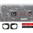 Load image into Gallery viewer, TC STYLE CARBON FIBRE HEADLIGHT EYEBROWS FITS MERCEDES G-WAGON W464/W465 2018+