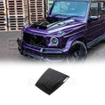 Load image into Gallery viewer, Purple Mercedes-Benz G-Class SUV with a gloss black bonnet scoop BRBS style on a white background