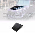 Load image into Gallery viewer, Gloss black bonnet scoop for kit reveal, fitted to Mercedes G Wagon W463A. BRBS style