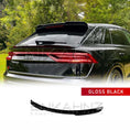 Load image into Gallery viewer, GLOSS BLACK MID-LEVEL BOOT SPOILER FOR AUDI Q8 4M8 2018-2023