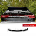 Load image into Gallery viewer, GLOSS BLACK MID-LEVEL BOOT SPOILER FOR AUDI Q8 4M8 2018-2023