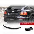Load image into Gallery viewer, GLOSS BLACK MID-LEVEL BOOT SPOILER FOR BENTLEY BENTAYGA 2016-2019