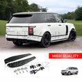 Load image into Gallery viewer, SIDE STEPS SILVER EDITION FOR RANGE ROVER VOGUE SVO STYLE L405 | 2013-2017