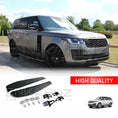 Load image into Gallery viewer, SIDE STEPS SILVER EDITION FOR RANGE ROVER VOGUE SVO STYLE L405 | 2018-21