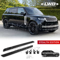 Load image into Gallery viewer, STEALTH BLACK SIDE STEPS FITS RANGE ROVER L460 LWB 2022+