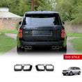 Load image into Gallery viewer, SVO STYLE CHROME EXHAUST TIPS FOR RANGE ROVER VOGUE L405 2018-2022