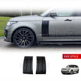 Load image into Gallery viewer, SVO STYLE GLOSS BLACK SIDE VENTS FOR RANGE ROVER VOGUE L405 2013-2022