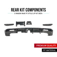 Load image into Gallery viewer, TC STYLE REAR DIFFUSER LIP KIT FITS MERCEDES G-WAGON W465 2025+