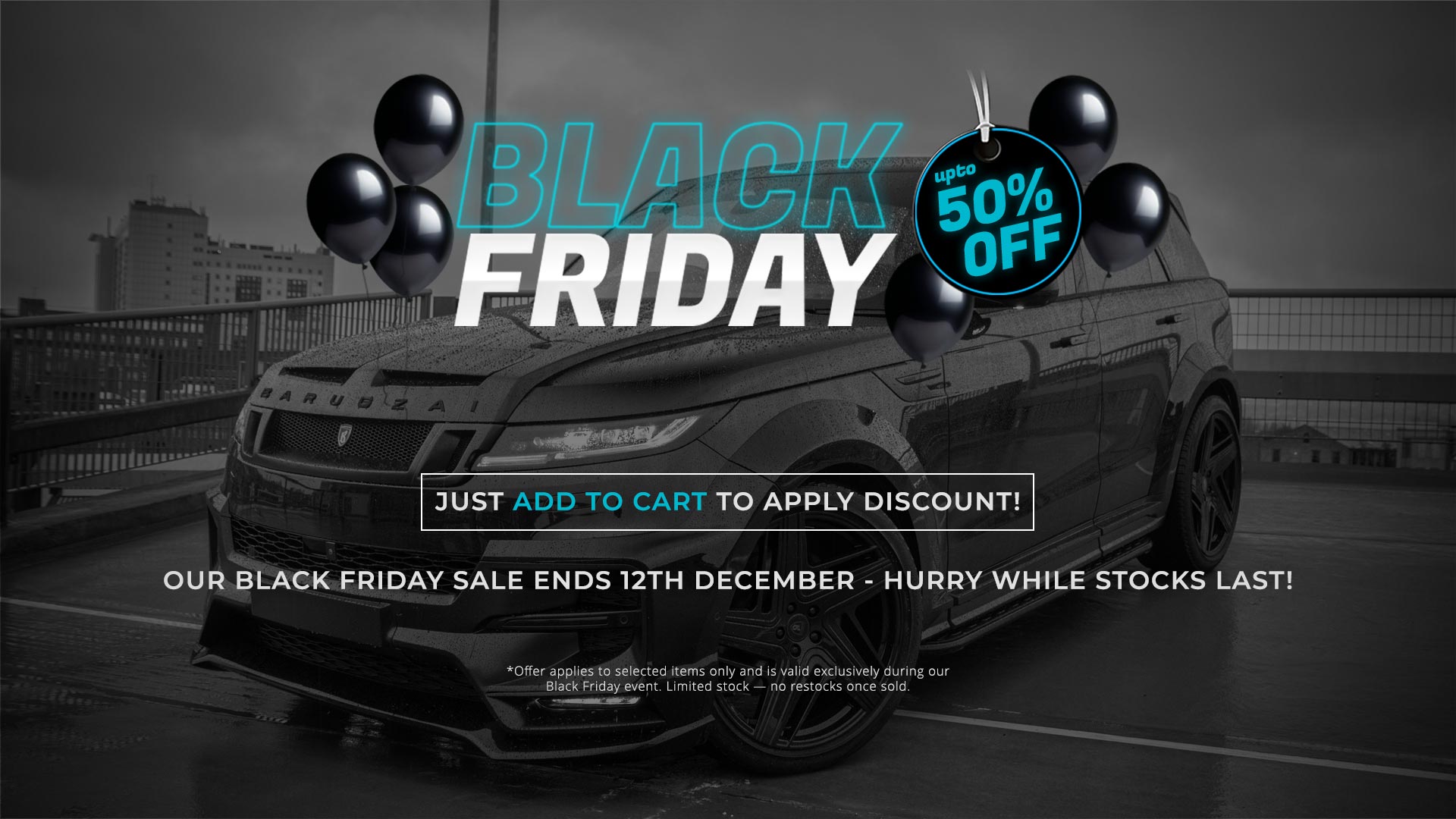 10% OFF BLACK FRIDAY SALE