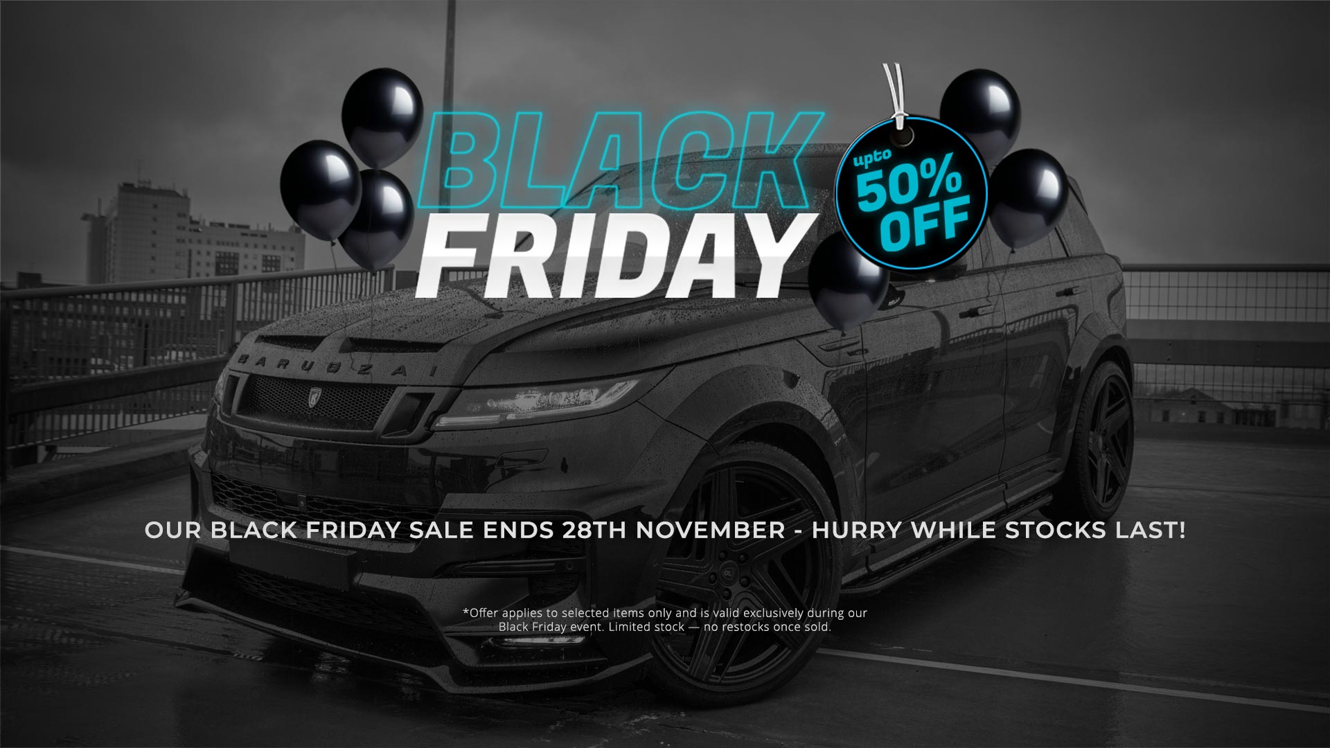 50% OFF BLACK FRIDAY SALE