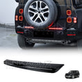 Load image into Gallery viewer, REAR BOOT PLATE PROTECTOR FOR DEFENDER L663 WITH INTEGRATED LED BRAKE LIGHTS
