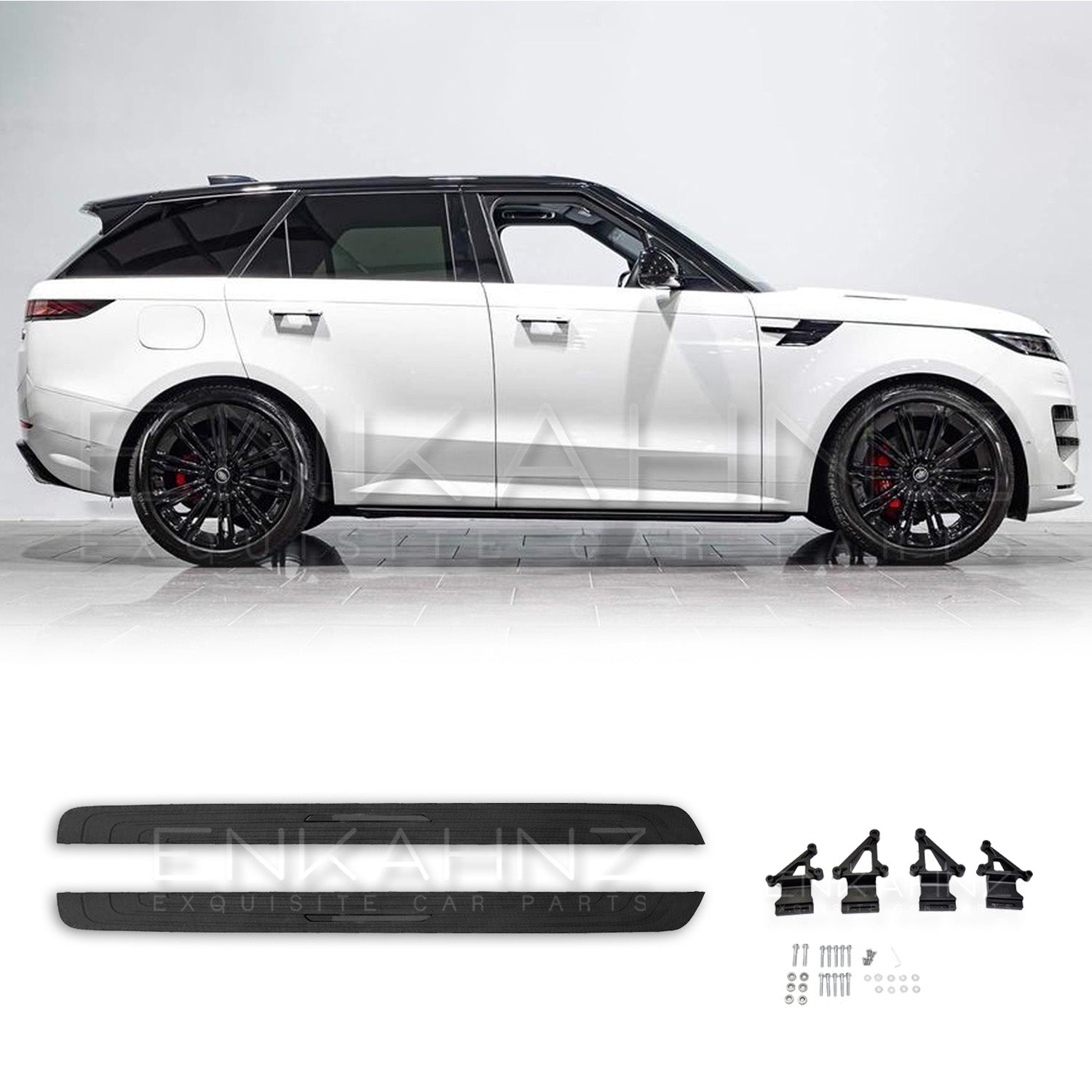 SIDE STEPS  STEALTH BLACK EDITION 2023+ FOR RANGE ROVER SPORT L461
