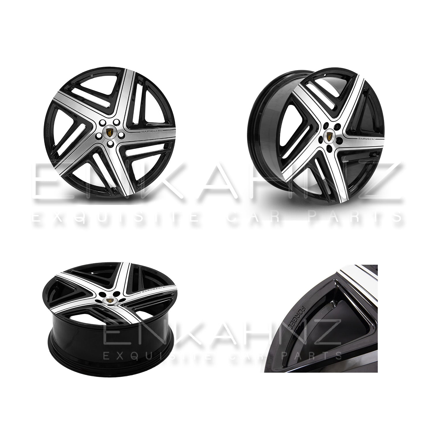 23" BARUGZAI ELEVEN ALLOY WHEELS FOR LAND ROVER | RANGE ROVER | G WAGON