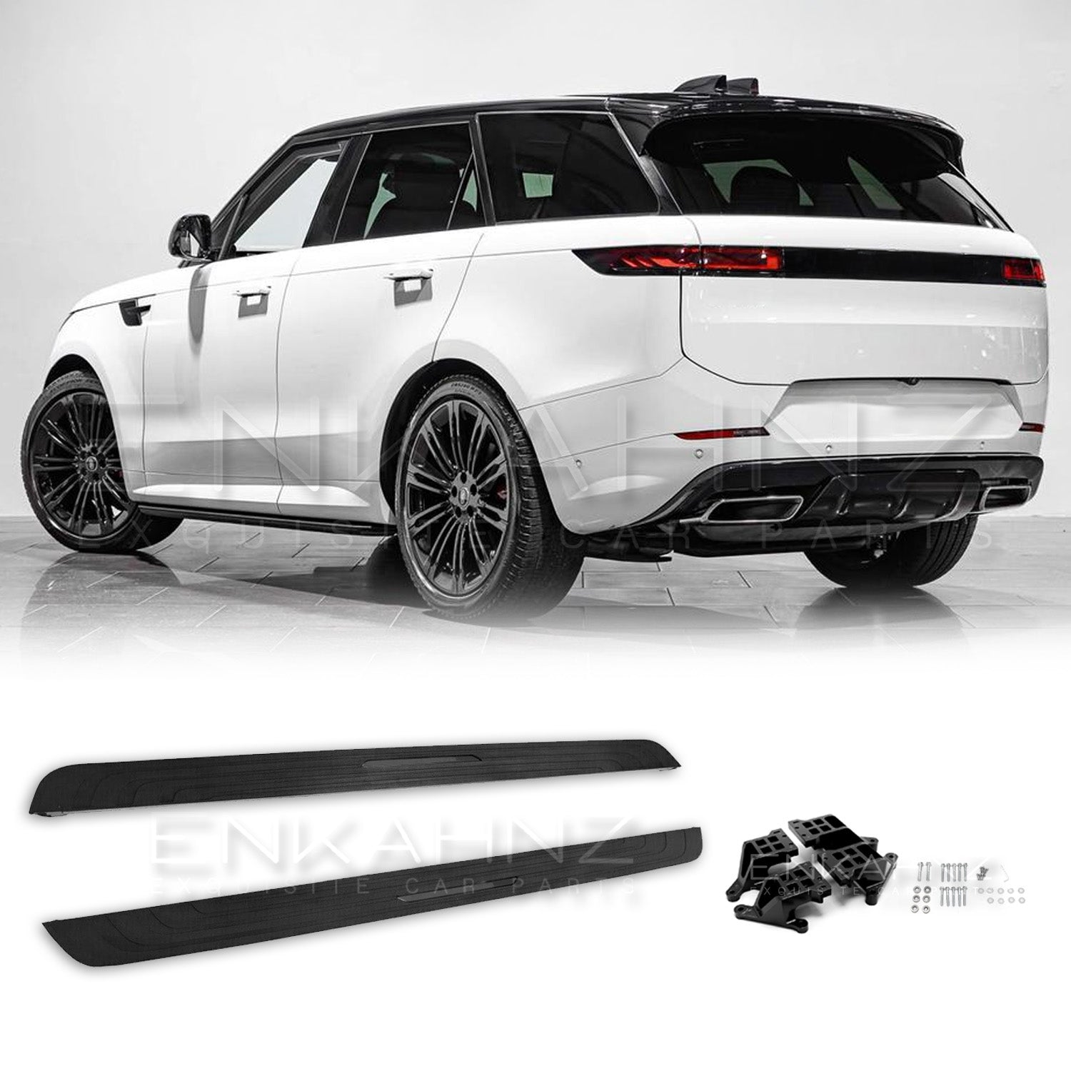 SIDE STEPS  STEALTH BLACK EDITION 2023+ FOR RANGE ROVER SPORT L461