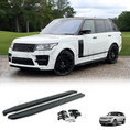Load image into Gallery viewer, SIDE STEPS BLACK EDITION FOR RANGE ROVER VOGUE SVO STYLE L405 | 2013-2017
