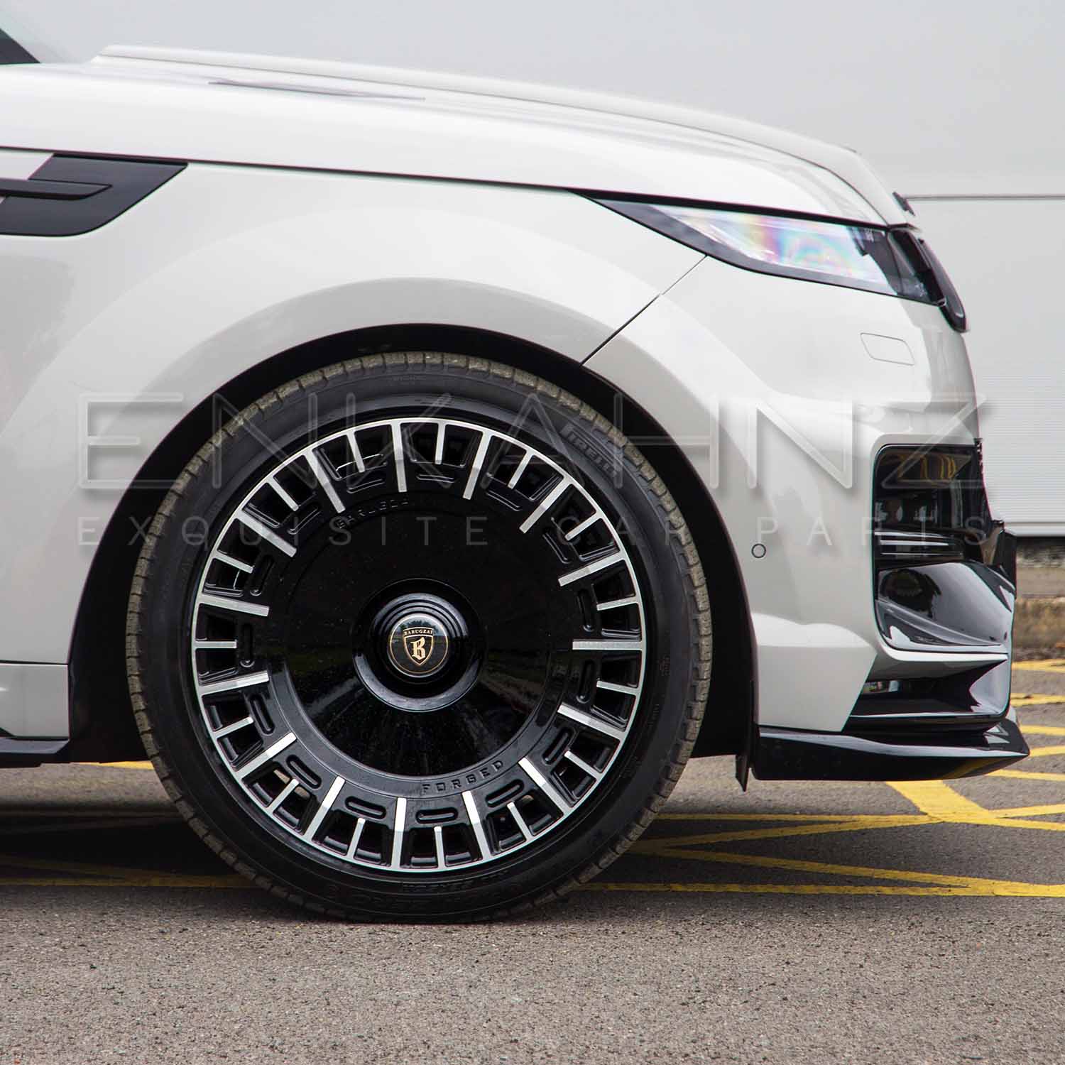22" BARUGZAI MONOBLOCK ALLOY WHEELS FOR LAND ROVER | RANGE ROVER | G WAGON
