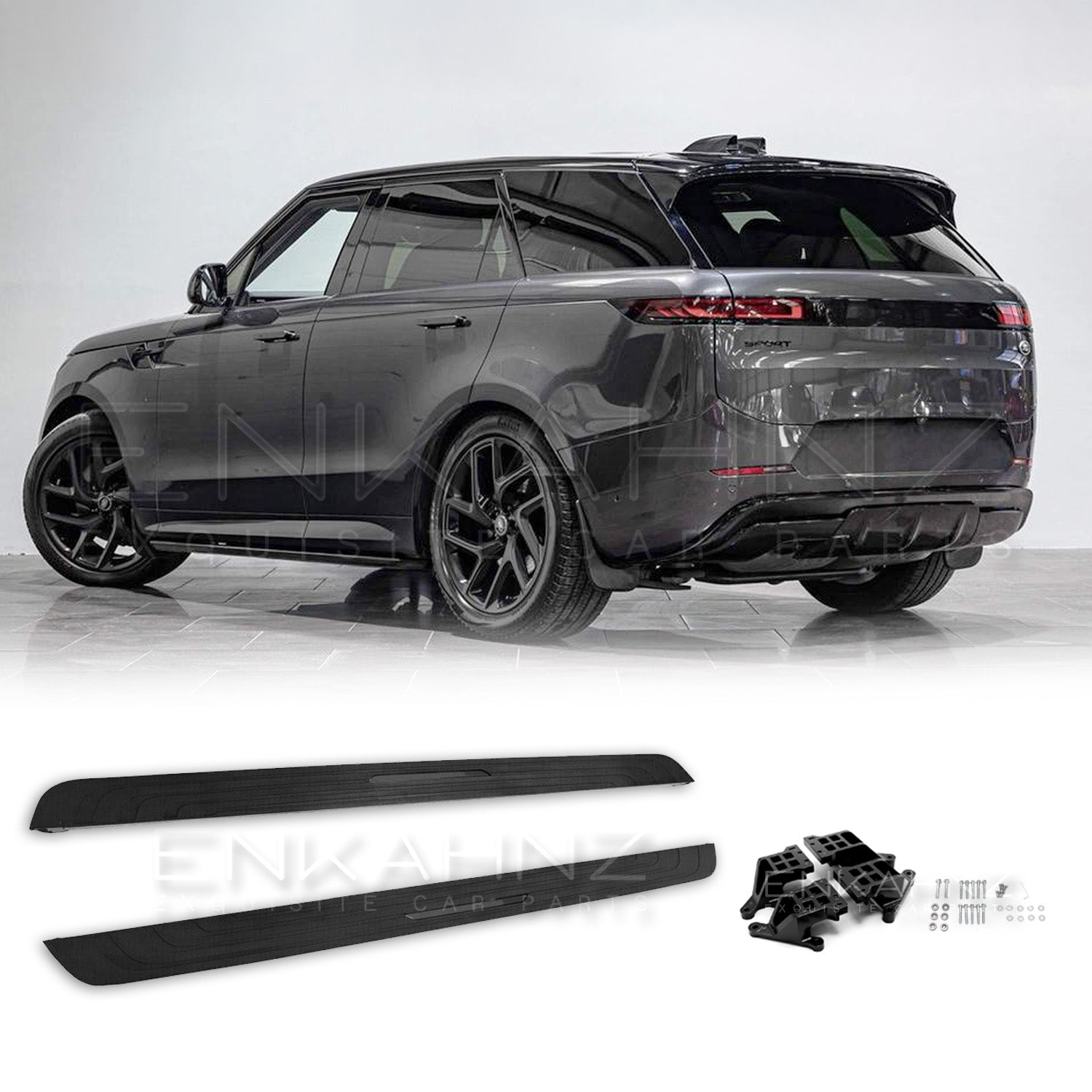 SIDE STEPS  STEALTH BLACK EDITION 2023+ FOR RANGE ROVER SPORT L461