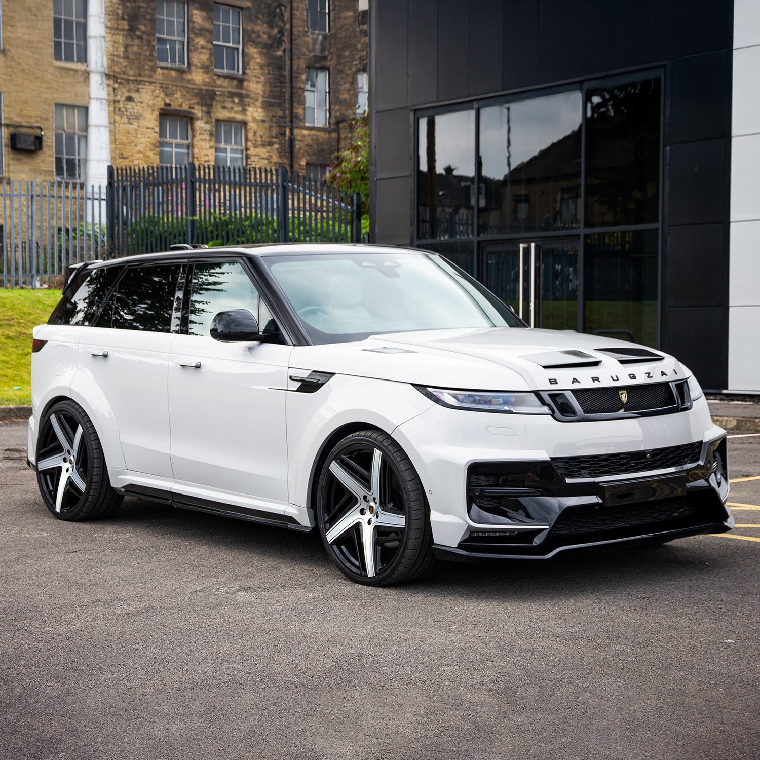 23" BARUGZAI ELEVEN ALLOY WHEELS FOR LAND ROVER | RANGE ROVER | G WAGON