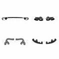 Load image into Gallery viewer, REAR DIFFUSER GLOSS BLACK EXHAUSTS PIPE TIPS FOR AUDI Q8 2018+
