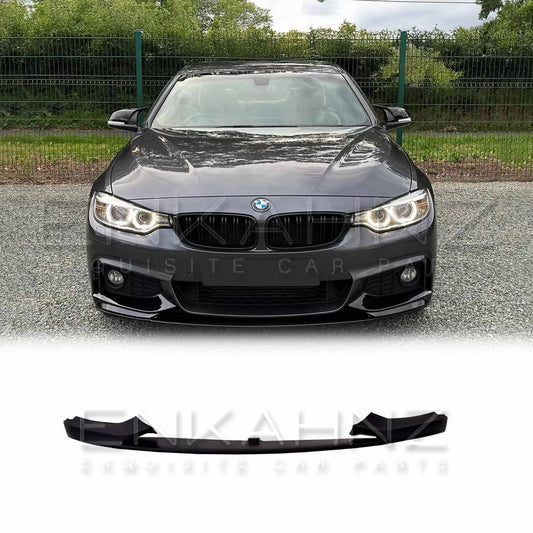 Enkahnz bodykit fitted on BMW 4 series F32 with front splitter being displayed