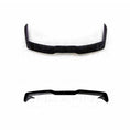 Load image into Gallery viewer, barugzai rear roof spoiler 2018 fit for range rover sport 2018-2022 gloss black 2 different angles on white background
