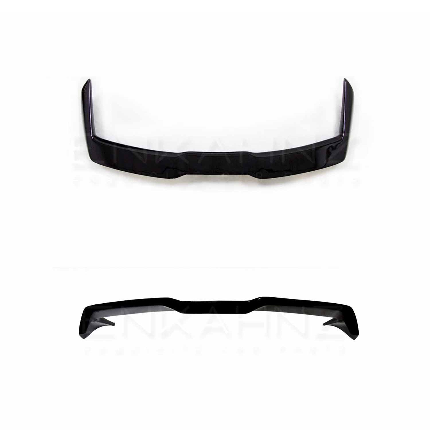 barugzai rear roof spoiler 2018 fit for range rover sport 2018-2022 gloss black 2 different angles on white background