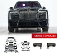 Load image into Gallery viewer, Series 2 Upgrade front view of the cullinan car with the bodykit parts in the bottom. 
