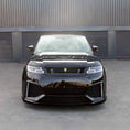 Load image into Gallery viewer, Exact front view of the Range Rover Sport SVR 2018–2022 with ENKAHNZ-fitted Barugzai Cabaro Wide Arch SVR bodykit.
