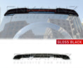 Load image into Gallery viewer, Car body kit with gloss black finish on a cityscape background, featuring Enkahnz branding.
