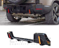 Load image into Gallery viewer, Car bumper with LED diffuser on a white background, branded as Enkahnz.
