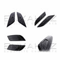 Load image into Gallery viewer, Set of Defender Black bonnet vents with different angles and side provided for better look at the product
