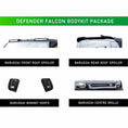 Load image into Gallery viewer, Defender Falcon bodykit package with various components on a white background
