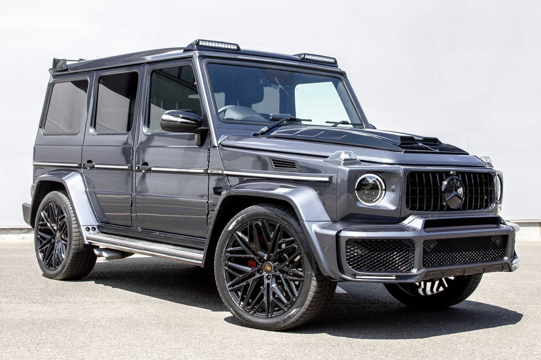 B-STYLE G WAGON W463 TO W464 FACELIFT GREY — SHURACAN 22" GLOSS BLACK