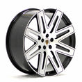 Load image into Gallery viewer, Angle shot of Barugzai Exel 24" finished in Gloss Black Polished Face, on a white background 
