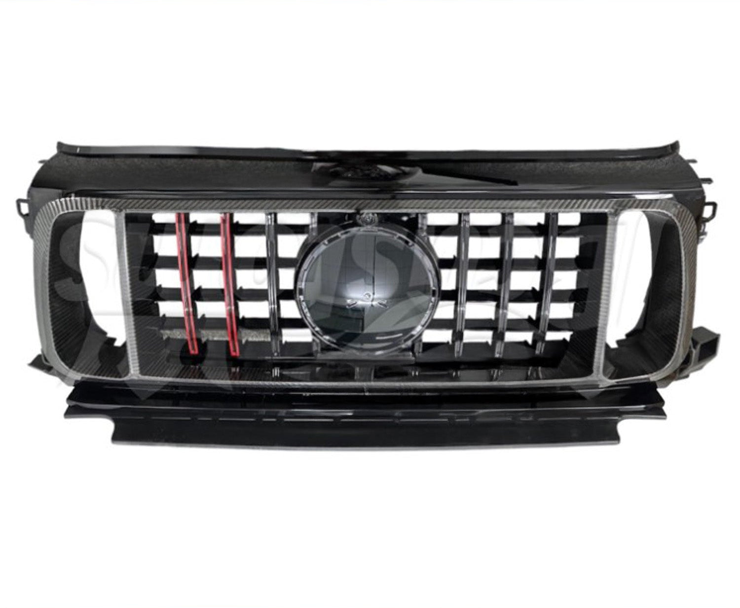 Mercedes-Benz G-Wagon W464 G63 (2018-2022) Brabus-style front grille in front of a white background.