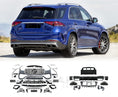 Load image into Gallery viewer, Blue SUV with car body parts displayed below on a white background.

