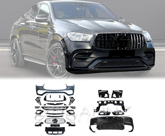 GLE63 STYLE BODYKIT FOR MERCEDES GLE COUPE 2019 - 2023