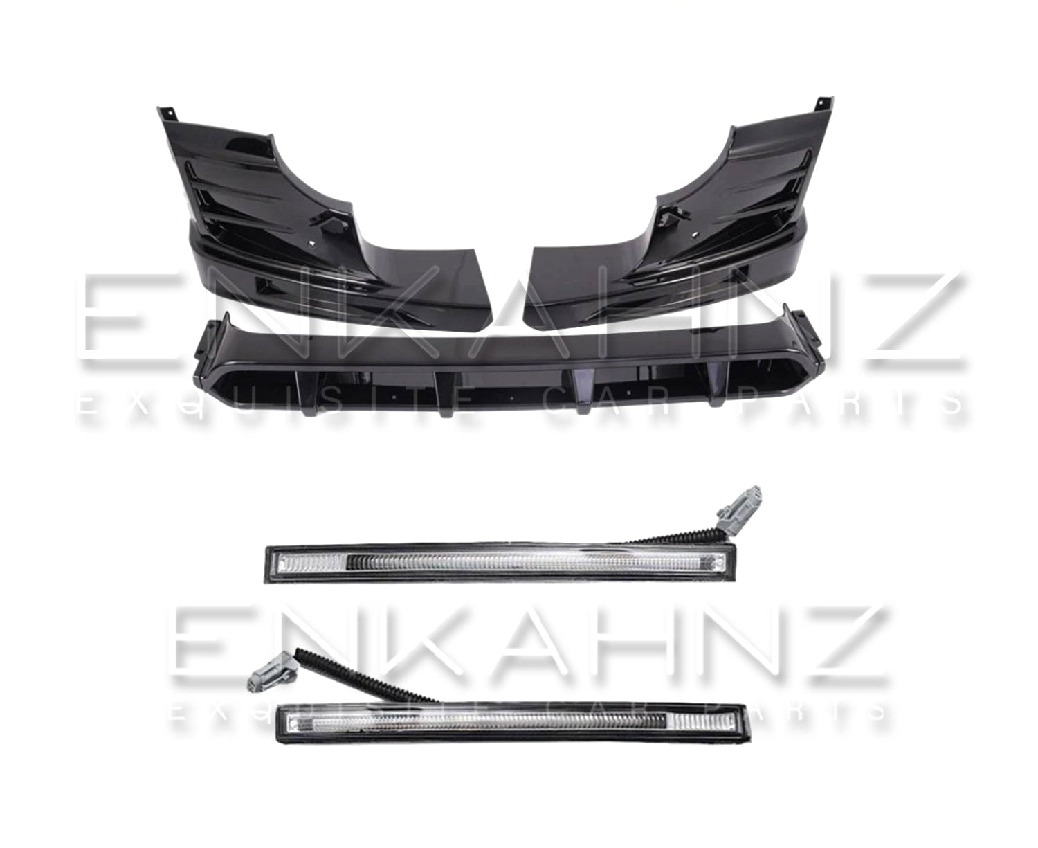 Front Splitter and Lights of two for the Defender 90 110. 