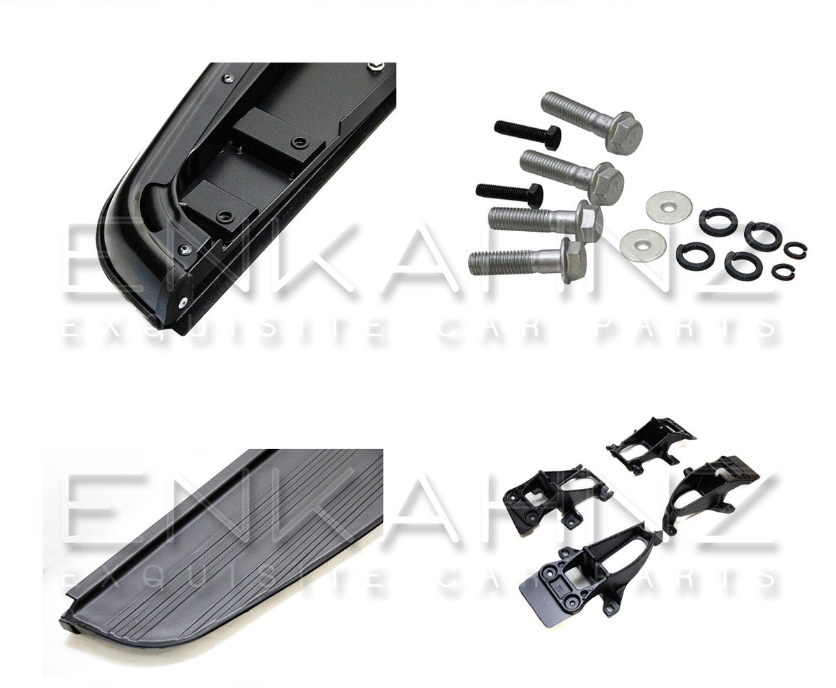 HIGH QUALITY SIDE STEPS RUNNING BOARDS BLACK (2015-2017) FOR RANGE ROVER SVR L494