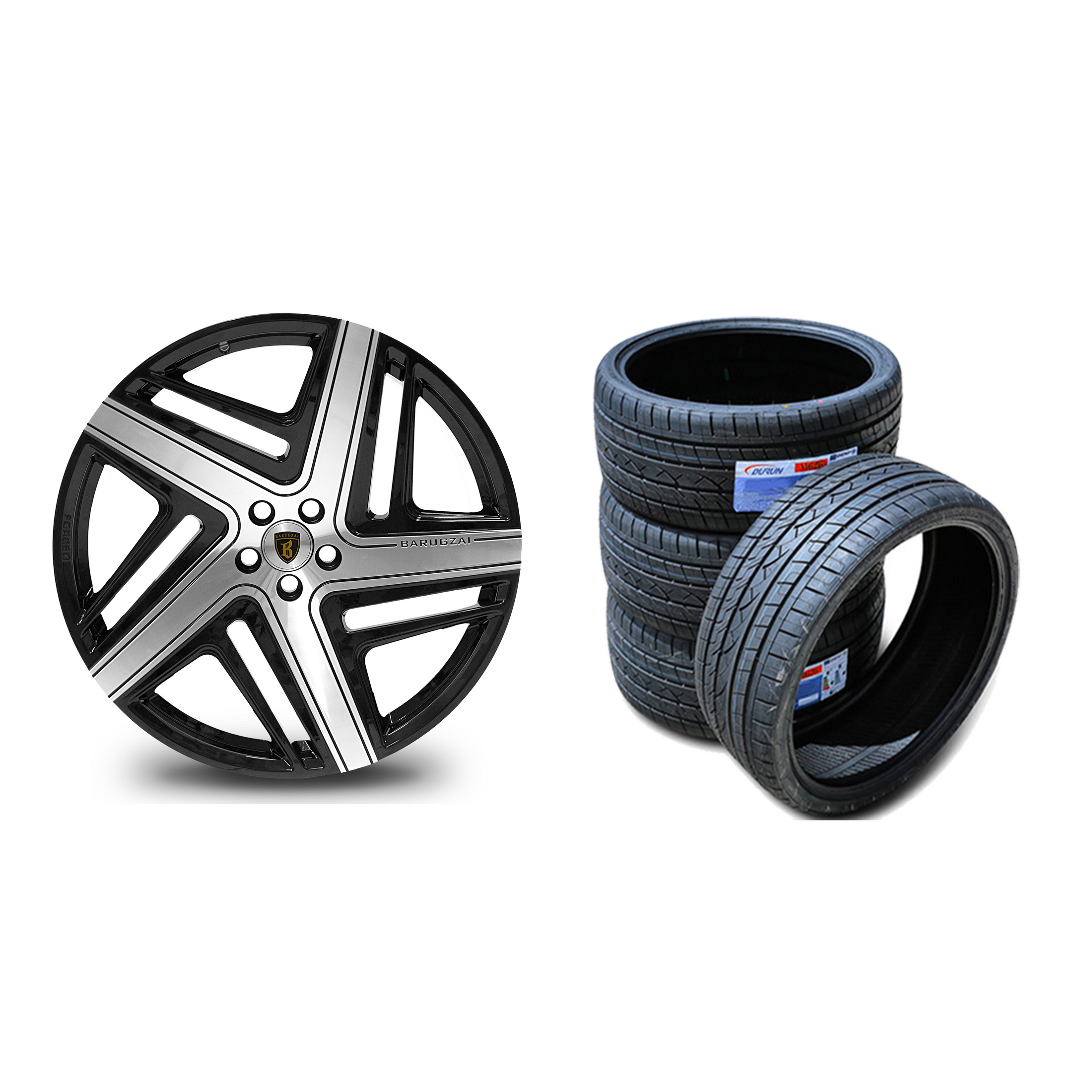 23" BARUGZAI ELEVEN ALLOY WHEELS FOR LAND ROVER | RANGE ROVER | G WAGON