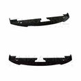 Load image into Gallery viewer, Product image displaying the ENKAHNZ LM Style front splitter for Range Rover Sport 2013-2017 from two distinct angles on a white backdrop, showcasing its design lines, contours, and quality finish.

