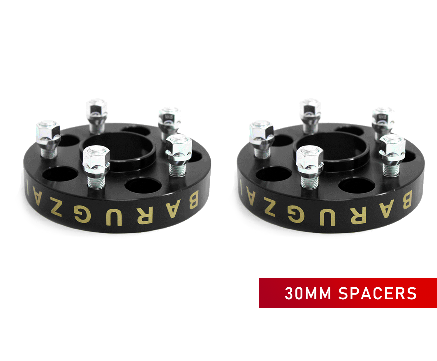2x 30MM BARUGZAI WHEEL SPACERS