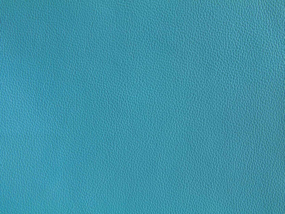 Leather teal colour swatch